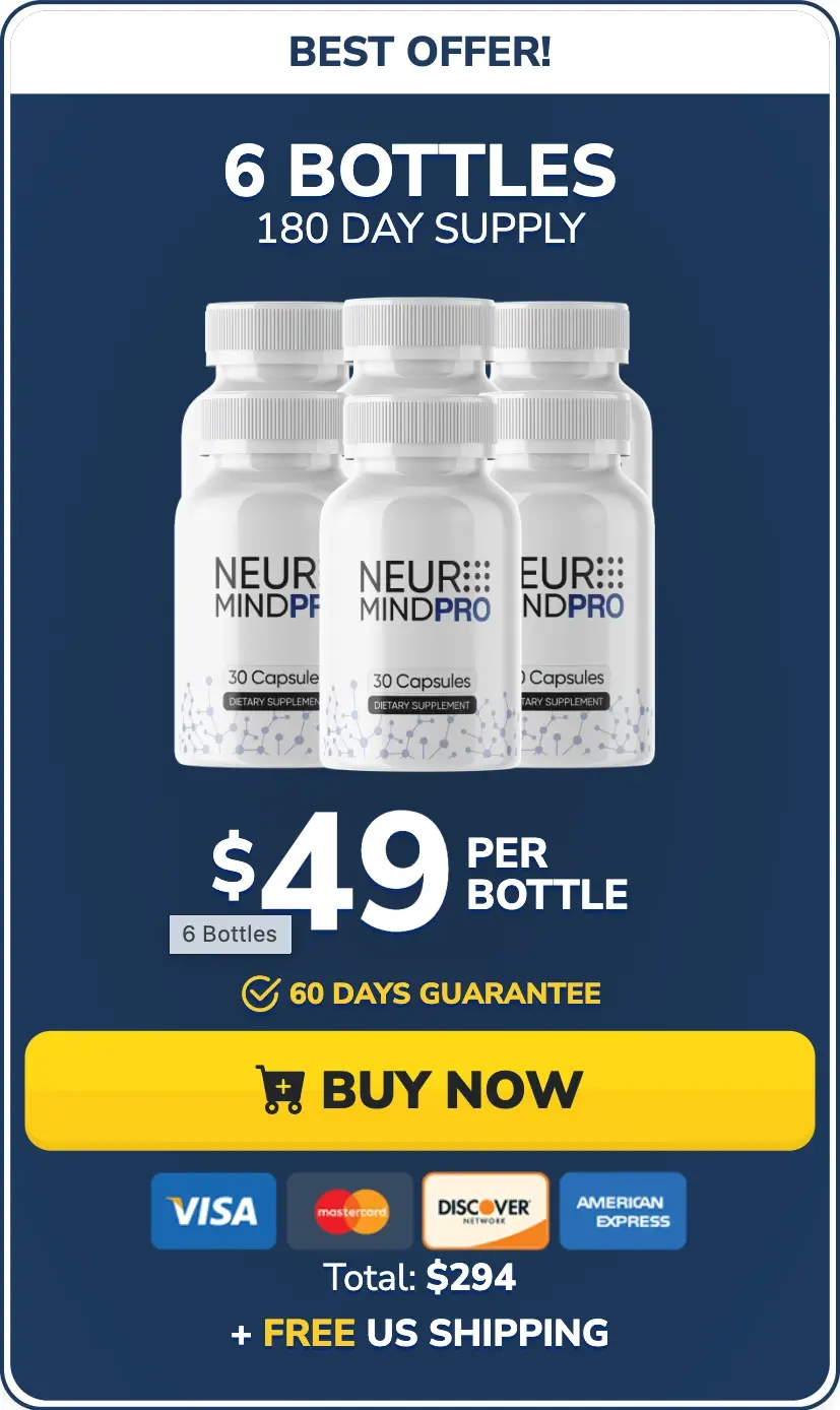 NeuroMind Pro 6 bottles